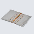 Fine Pashmina Multi Flower Border Handwork (72 Count)